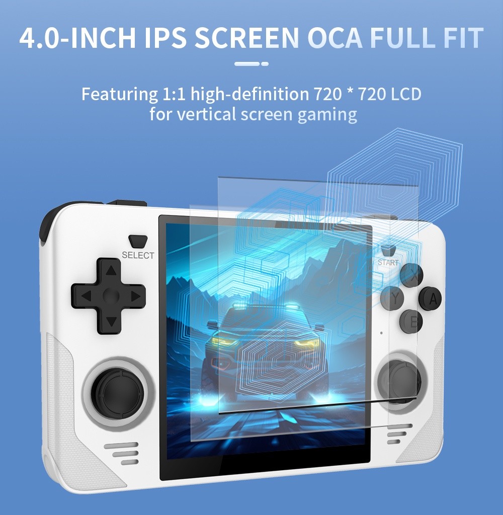 POWKIDDY RGB30 Retro Handheld Game Console Built-in WiFi 4.0 Inch ...