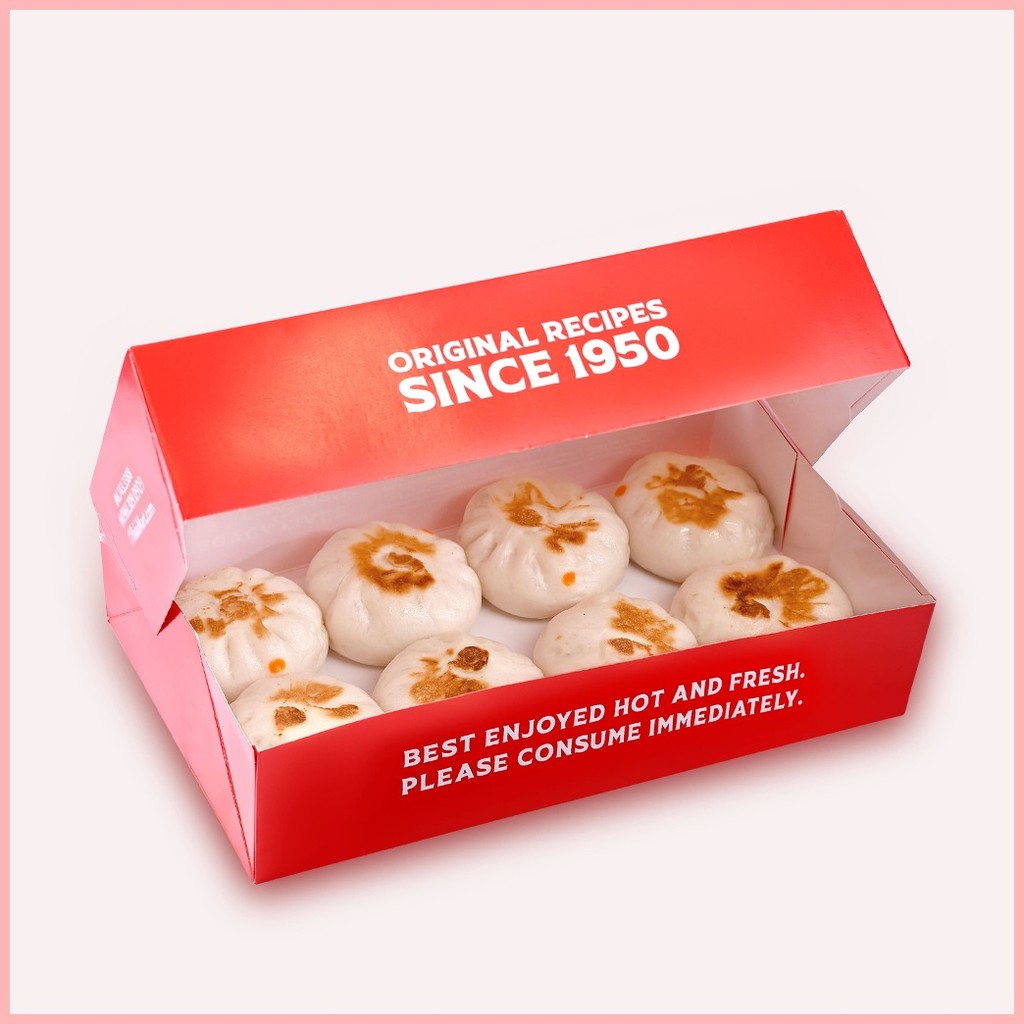 Ling Nam Fried Siopao Pork Asado Box of 8 [Siopao, Asado, Box] ∈ ...