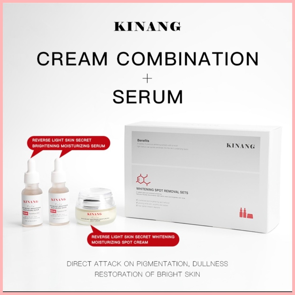 KINANG WHITENING SPOT REMOVAL SET (PIGMENTATION, DULLNESS, RESTORATION ...
