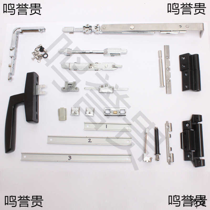 Broken bridge aluminum window with flat opening and inverted interior ...