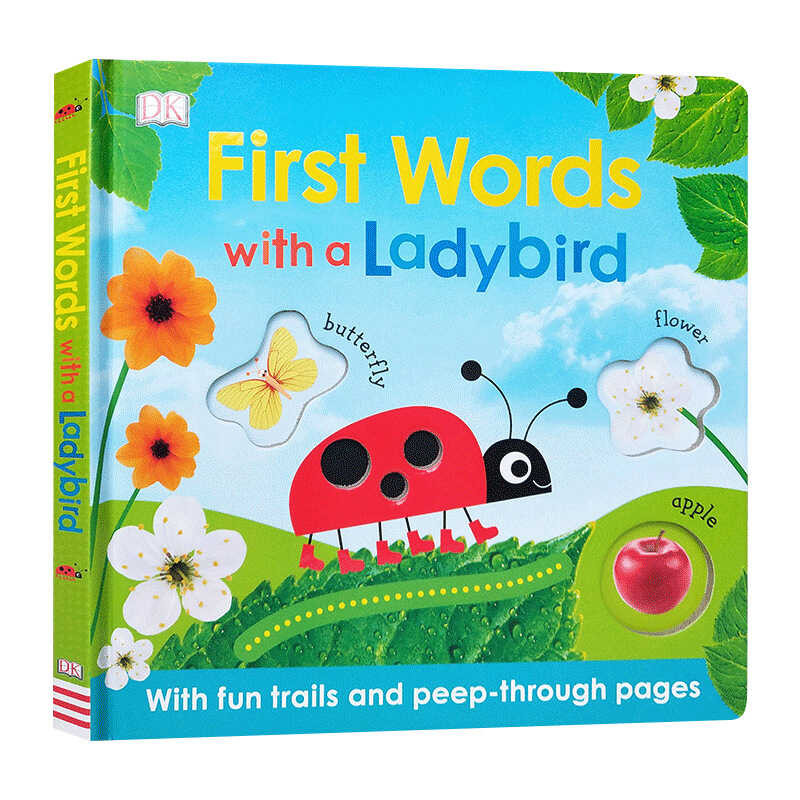 DK First Words with a Ladybird English Original Picture Book | Shopee ...