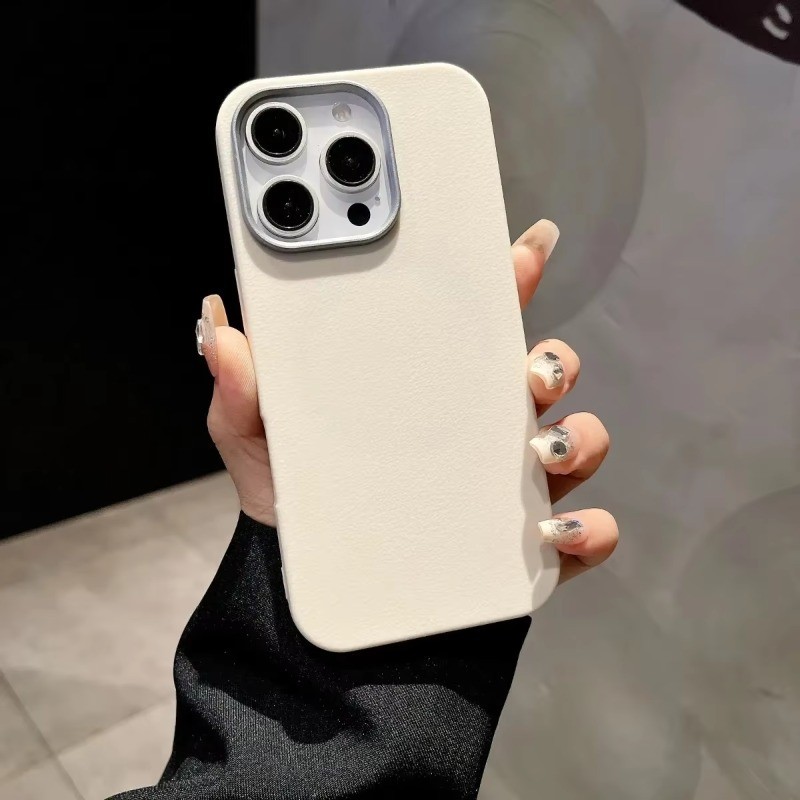 Luxury Matte Leather Phone Case for Redmi Note 14 13 12 12S 11 11S 10S ...