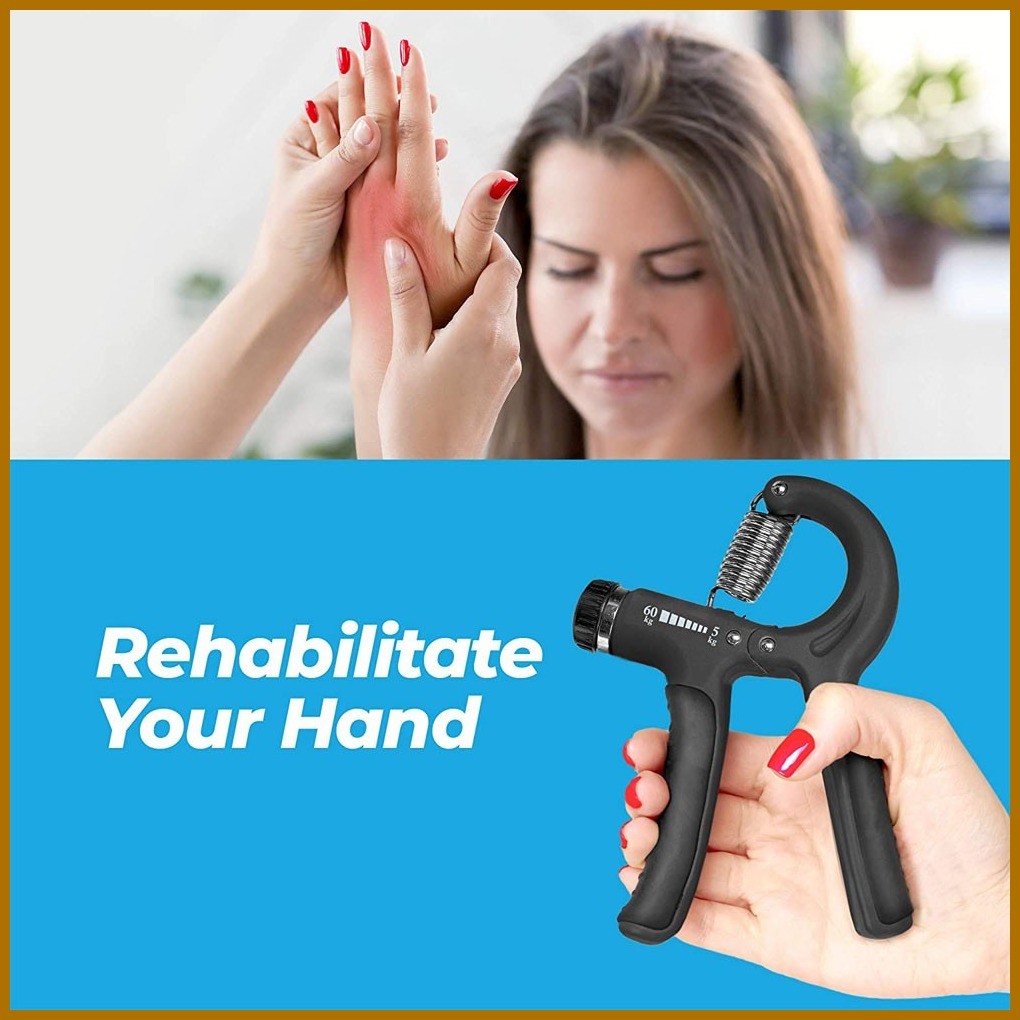 Hand Grip Trainer Adjustable ,Forearm Exerciser , Finger Strengthener ...