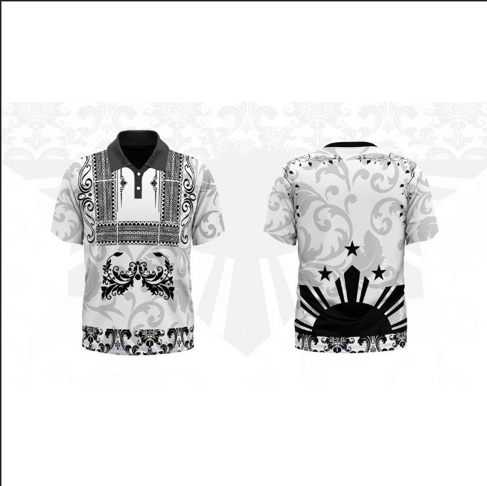 asean inspired ethnic attire barong agalog batik polo for men ...