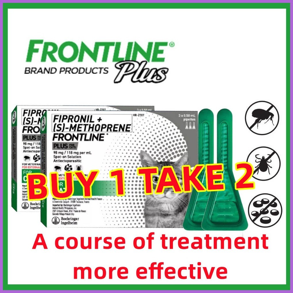 Fresh Look at Buy 1 Take 2 Frontline Plus For Cats Flea Tick