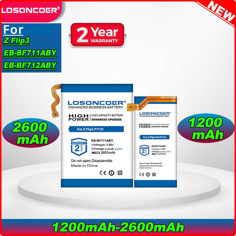Li-Ion Akku Haupt EB-BF711ABY für Samsung Galaxy Z Flip 3 5G SM-F711B