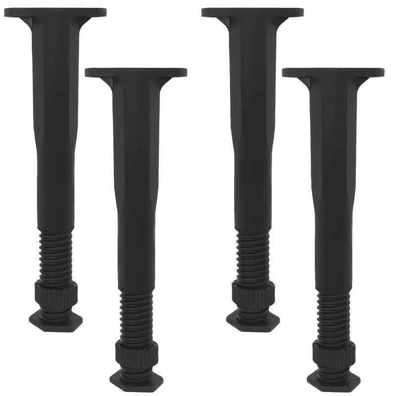 Pcs 4 Bed Frame port Legs Adjustable Replacement Center for Base Frames ...