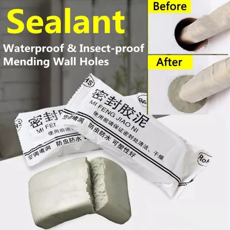 Wall Gap Filler Putty for Aircon Holes | Waterproof Sealant with Quick ...
