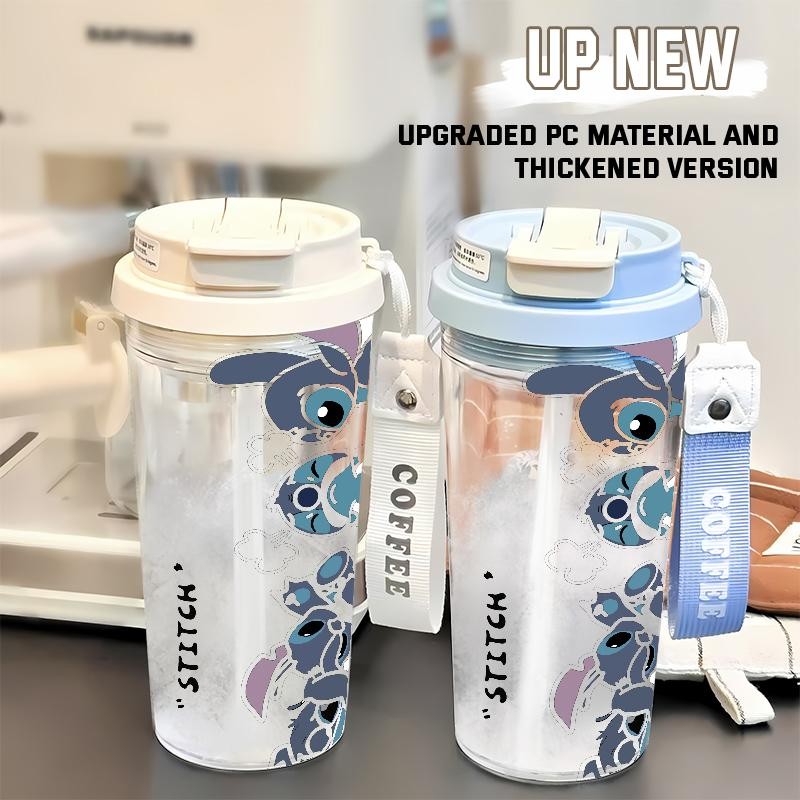 office simple portable home creativity double drinking cups leak-proof ...