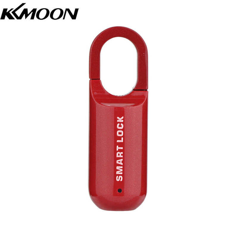Kkmoon Mq-1017 Smart Fingerprint Padlock Waterproof Biometric Lock ...