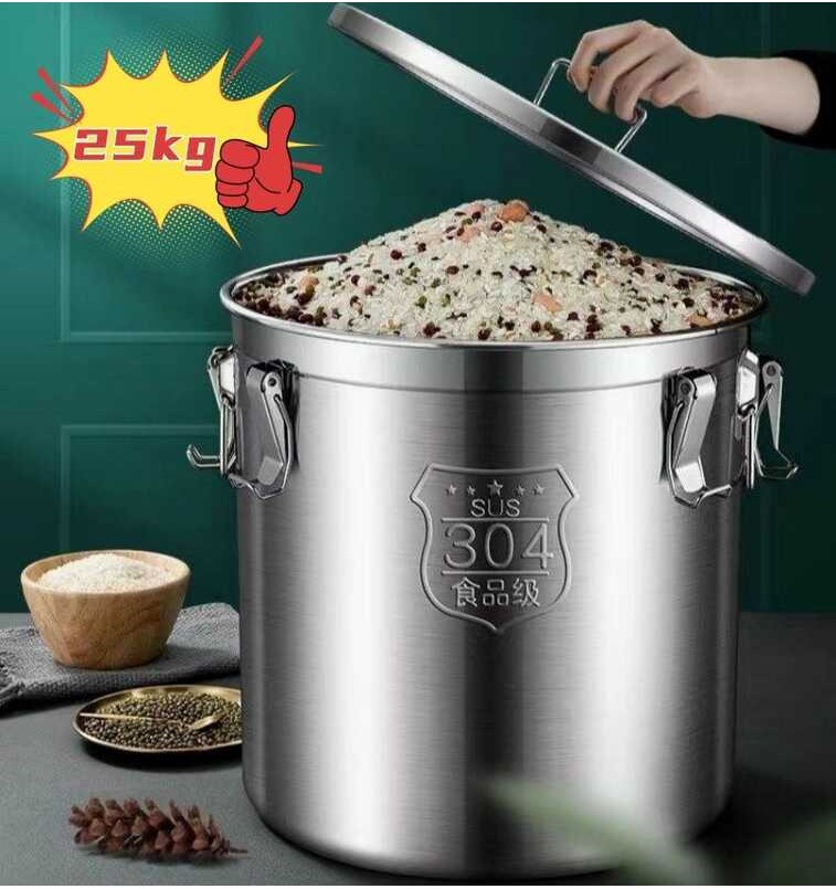 LY 25Kls Rice Keeper 25Kg Lagyanan Ng Bigas 25 Kilos/25Kilos Stainless ...