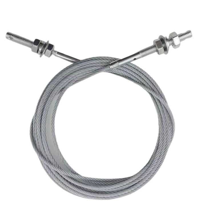 Elevator hall car door linkage door head steel wire rope for heavy ...