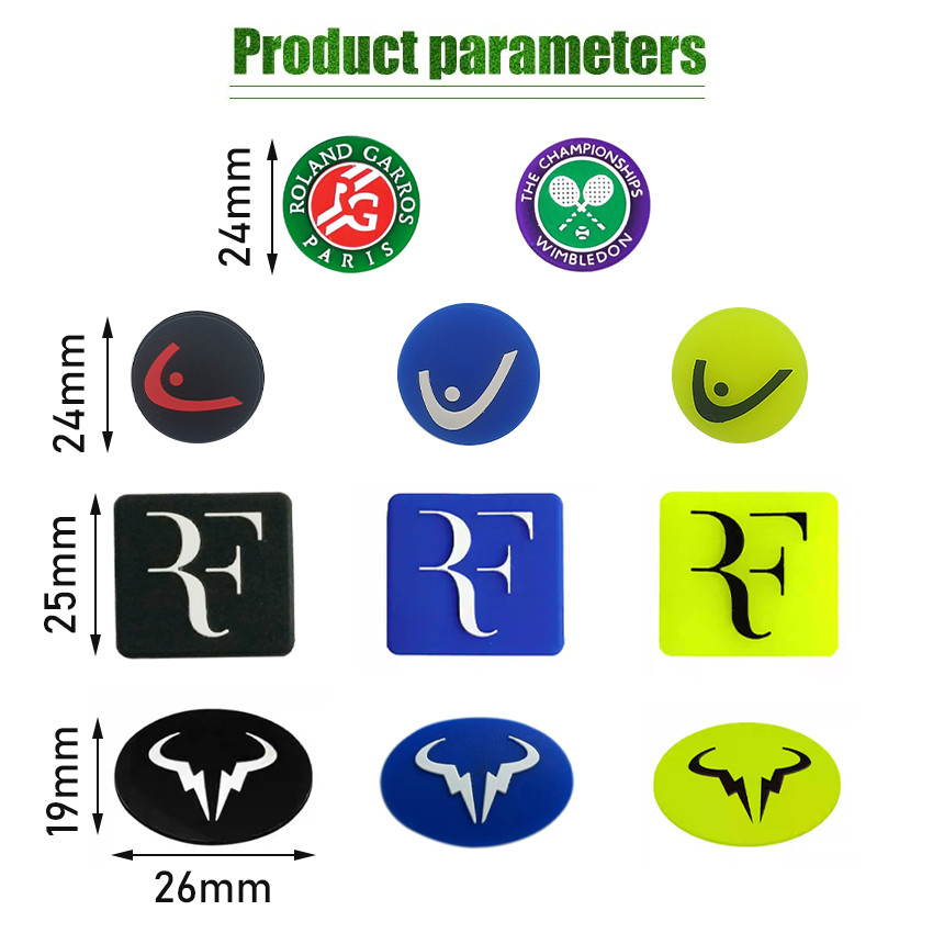 Tennis Racket Shock Absorber Dampener Commemorative Model Anti ...