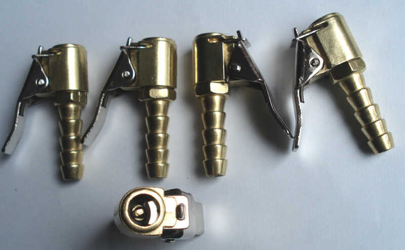 Automobile tire valve inflation clamp valve quick inflation 8mm ...