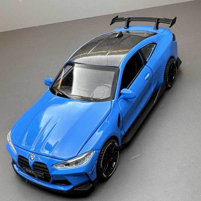 1:32 2 6A M4 Alloy Sports Diecasts & Metal Model Sound And Light Car ...