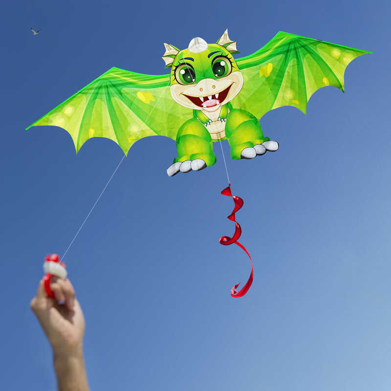 Fun Outdoor New High Quality Single E Dragon With Kite Handle String ...