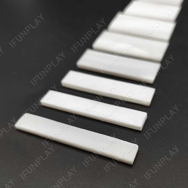 White Shell Natural 9pcs/Pack Block Fretboard Fingerboard Fret Inlay ...