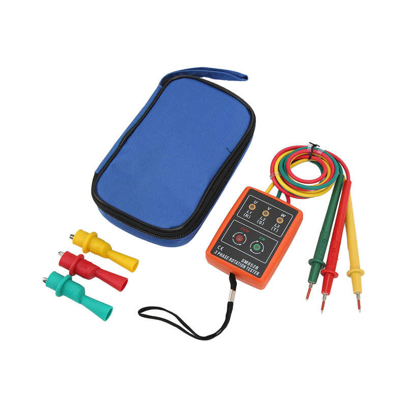 Convenient Sm852b To Use 3 Phase Rotation Meter Factory Electricity ...
