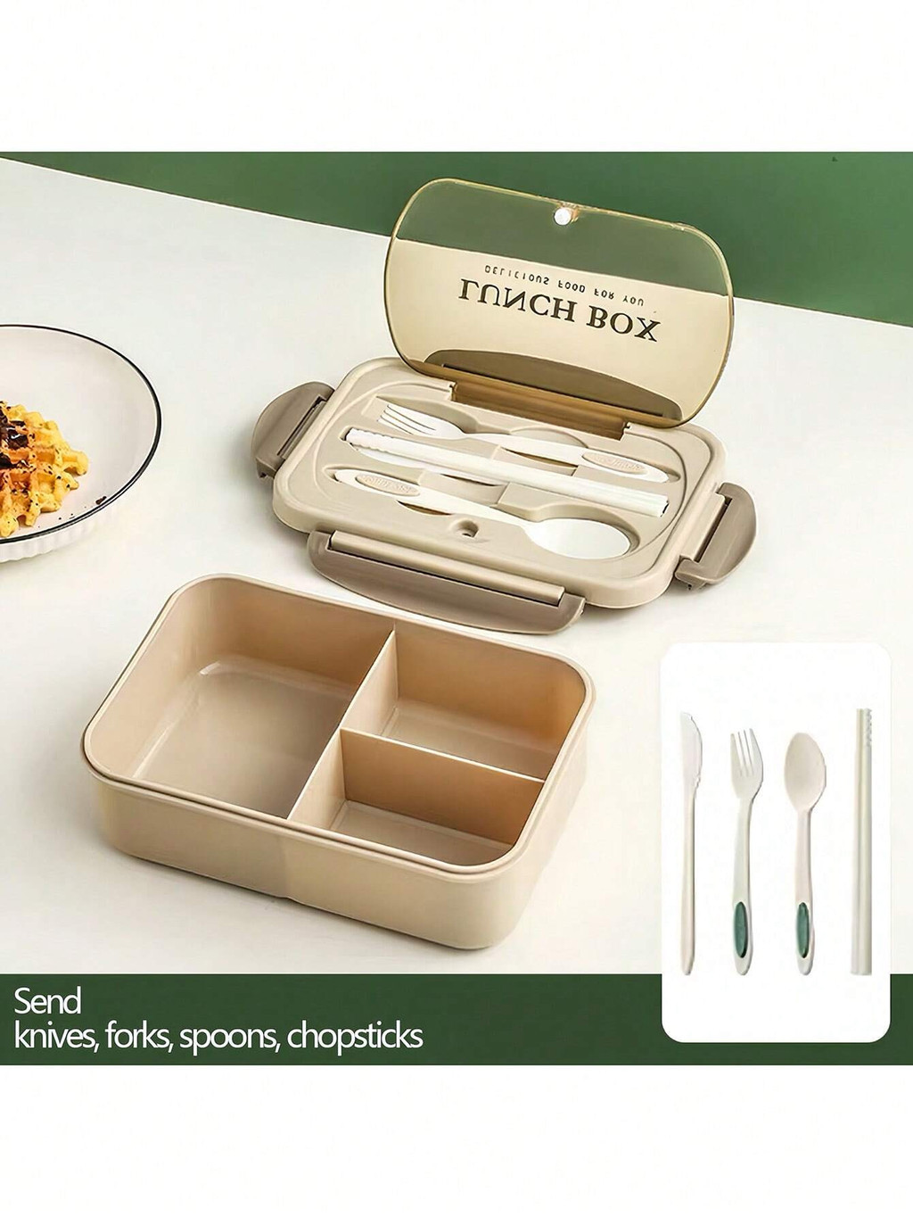 ⚡Local Spot⚡Lunch Boxes and Bento Boxes Are Suitable for Children, Men ...