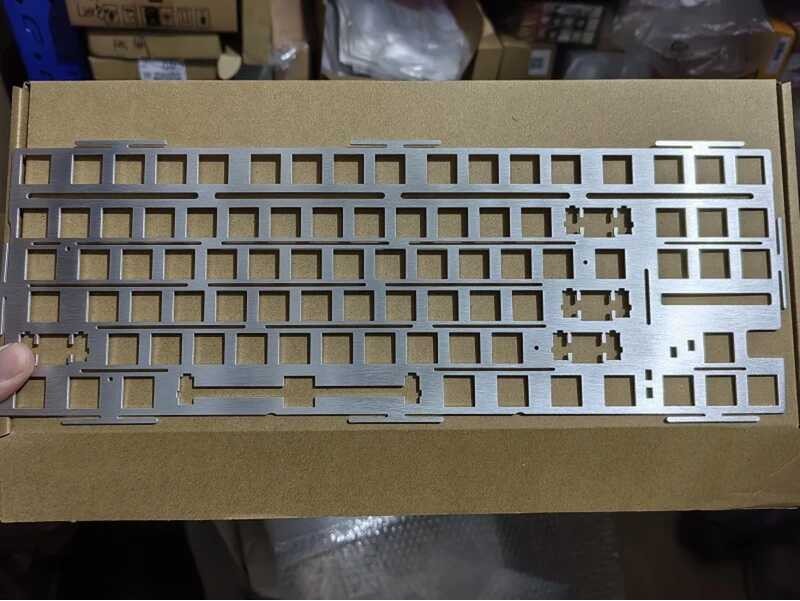 80 Galaxy Keyboard Plate FR4 Brass Aluminum Carbon Fiber PP POM ( Plate ...