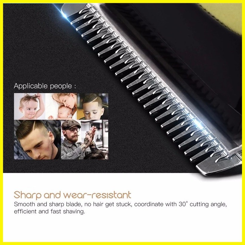 ஐ ☃ KEMEI Razor Hair Clipper Shaver [KM-1990，1995] Professional ...