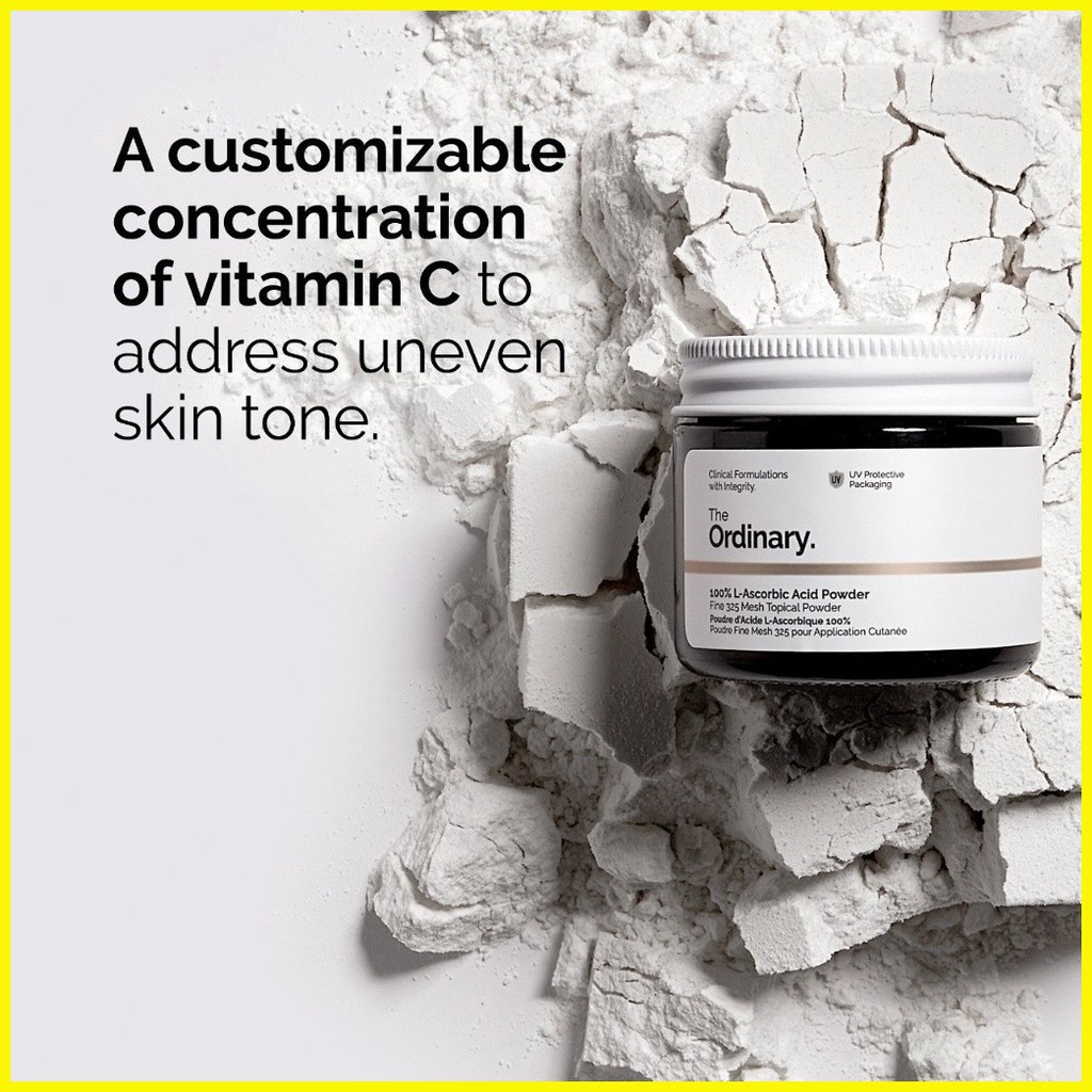 ∇ The Ordinary 100% L-Ascorbic Acid Powder （20g） | Shopee Philippines
