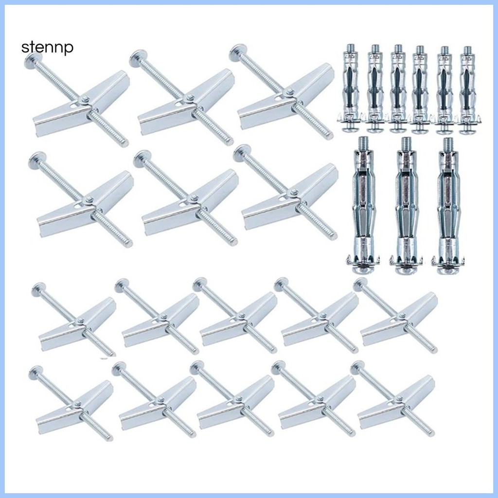 25Sets Toggle Bolt and Bolt,Wing Nut Kit,Heavy Duty Wall Anchors ...