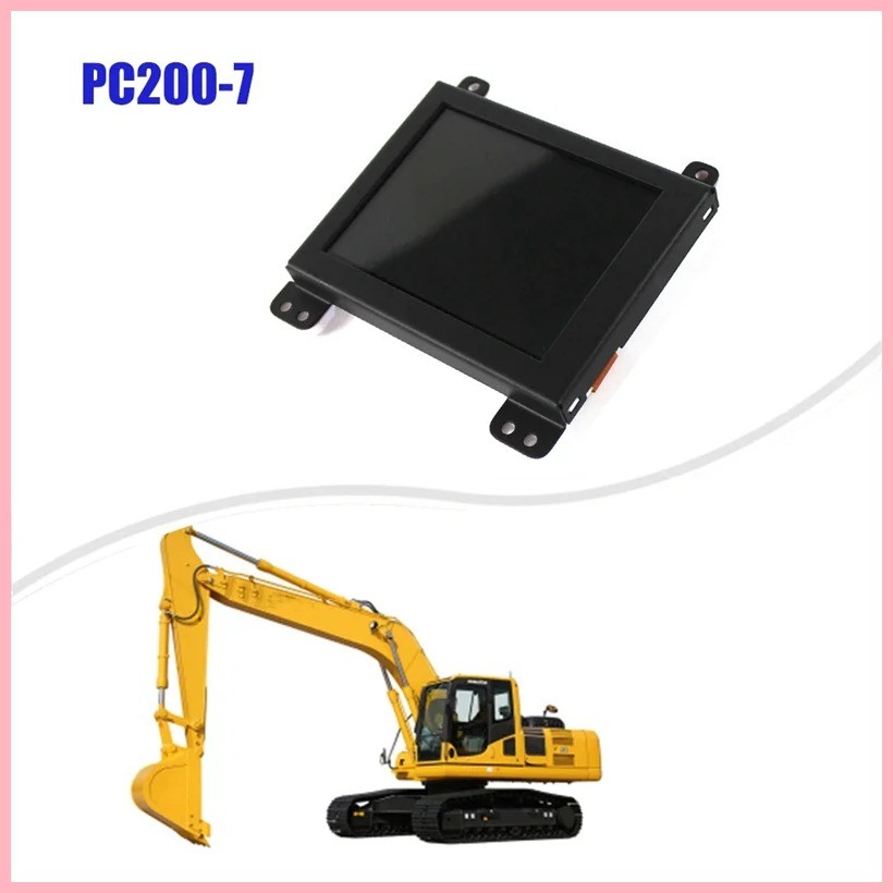 Excavator Parts Monitor Panel LCD Screen Instrument Panel for Komatsu ...