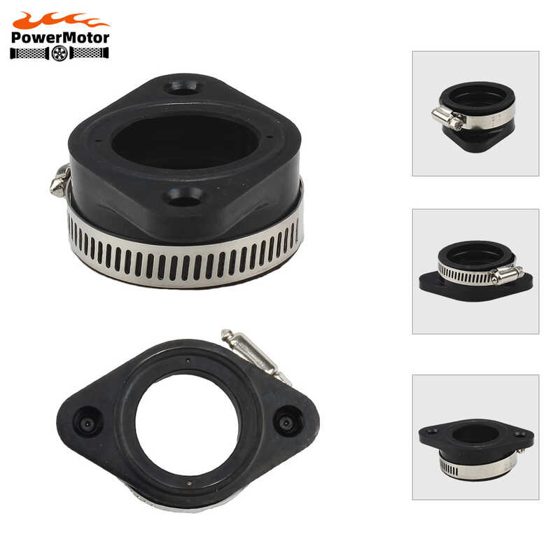Motocross E Carburetor Adapter Inlet Interface Rubber Pipe Mat 32/34 Mm ...