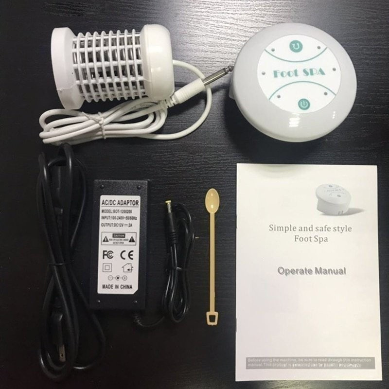 Household Mini Detox Foot Spa Machine Ionic Detox Foot Bath Massage ...