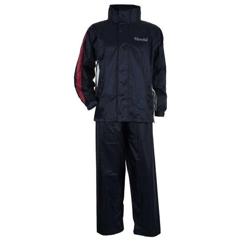 Fibrella Smock Raincoat Smc011 Stormvoyager (Black) | Shopee Philippines