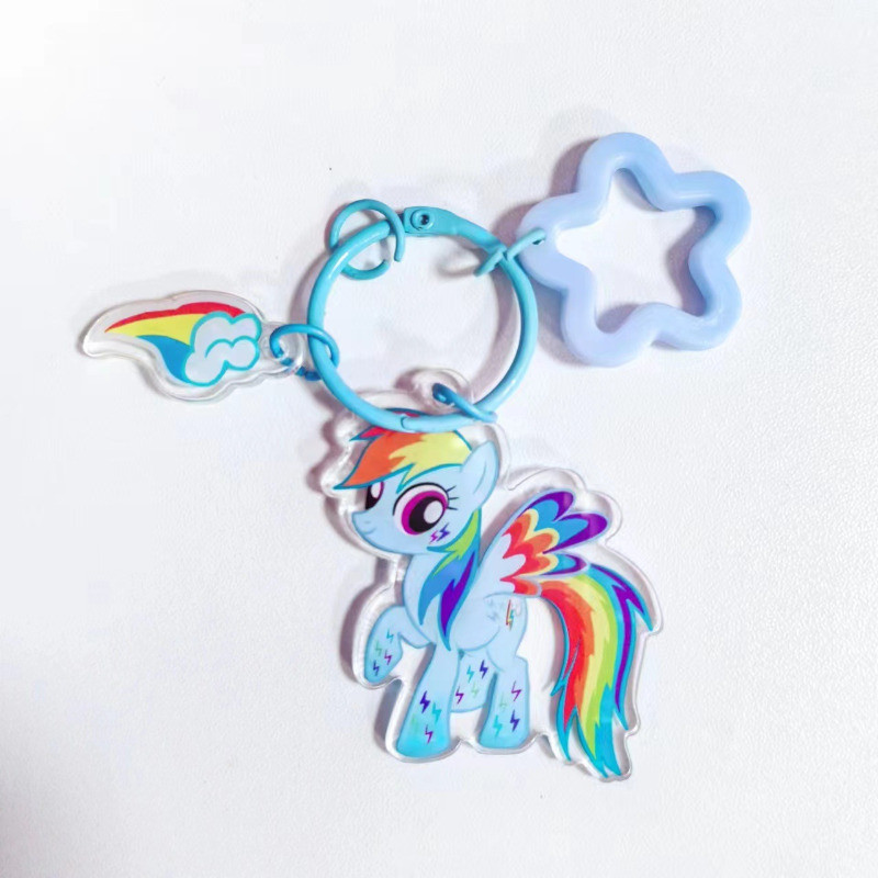 My Little Pony Periphery Acrylic Keychain Twilight Sparkle Cute Cartoon ...
