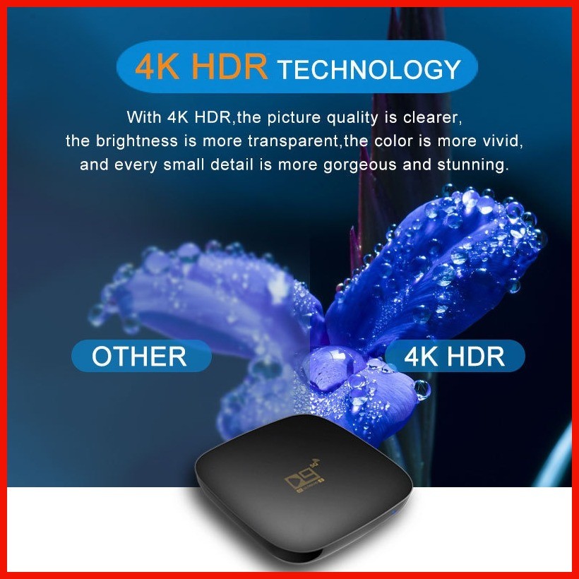 ♨ ♒ Smart TV Box D9 Android 10.0 Tv Box 4K 5G Quad Core 16GB 256GB ...