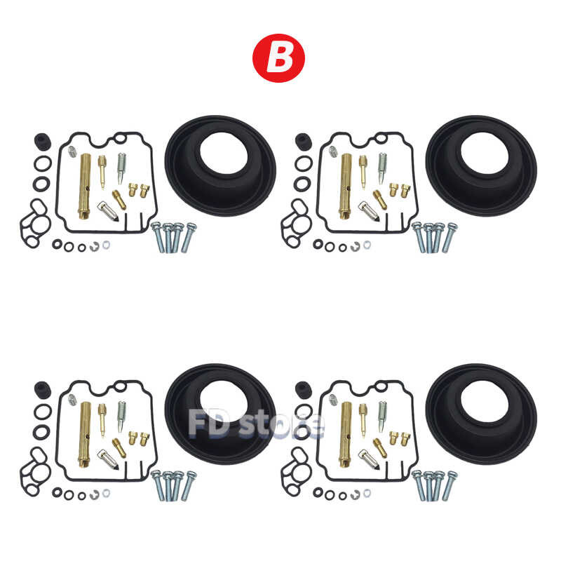 Carburetor Repair Kit Full Set For Yamaha FZR 1000 Genesis Exup # 198, 172,40