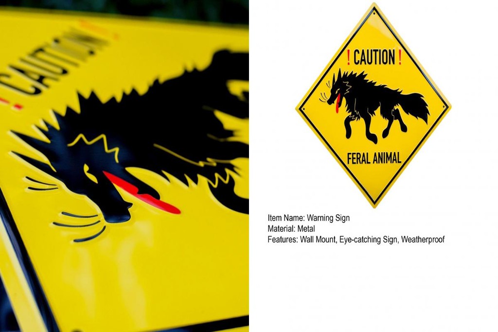 livecity| Outdoor Safety Sign Industrial Grade Safety Notice Metal ...