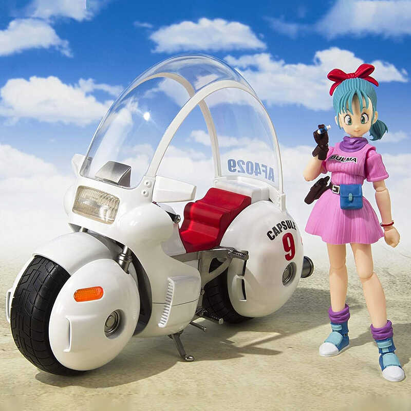 Figurine SH Figuarts – Moto De Bulma – Dragon Ball – Capsule No. 9 – Bandai – Neuf