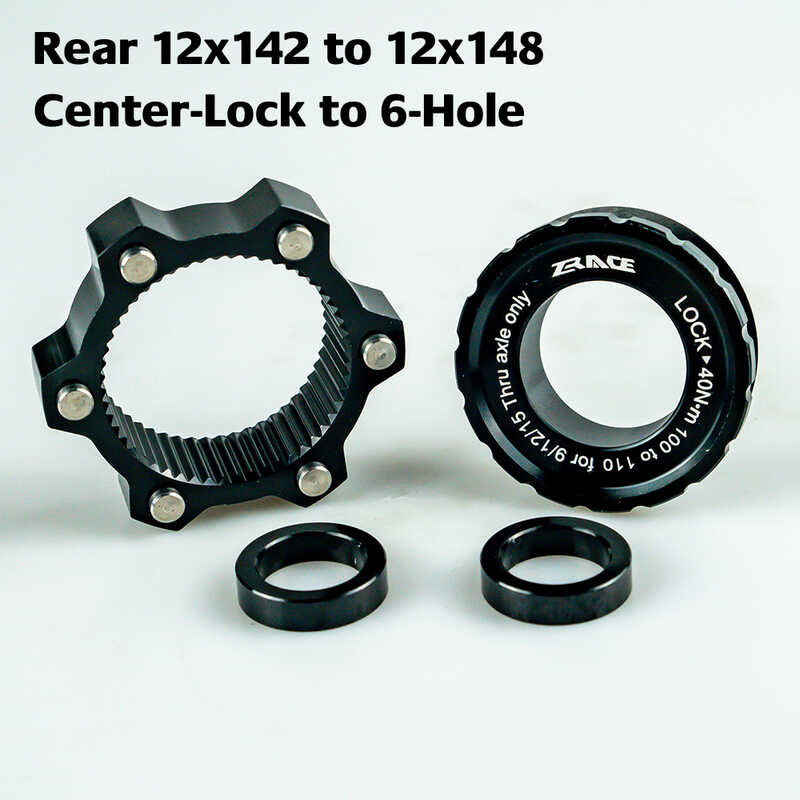 168 ZRACE Center Lock YIQI Hub Boost Adapter,Center-Lock For 6-Hole ...