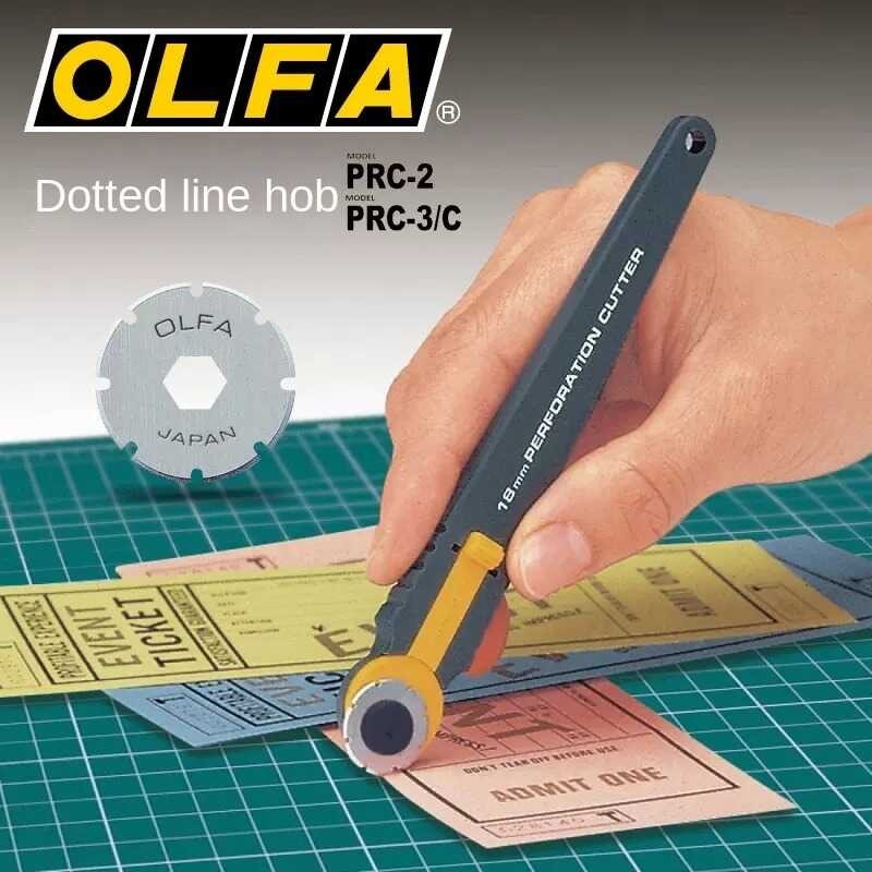 PRC-2 Olfa 18mm Rotary Cutting Paper Dotted e Cutter Dashing Stove ...