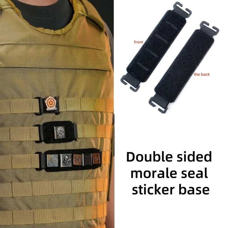 System Morale Stamp Base Tactical Nameplate Sticker Functional Molle ...