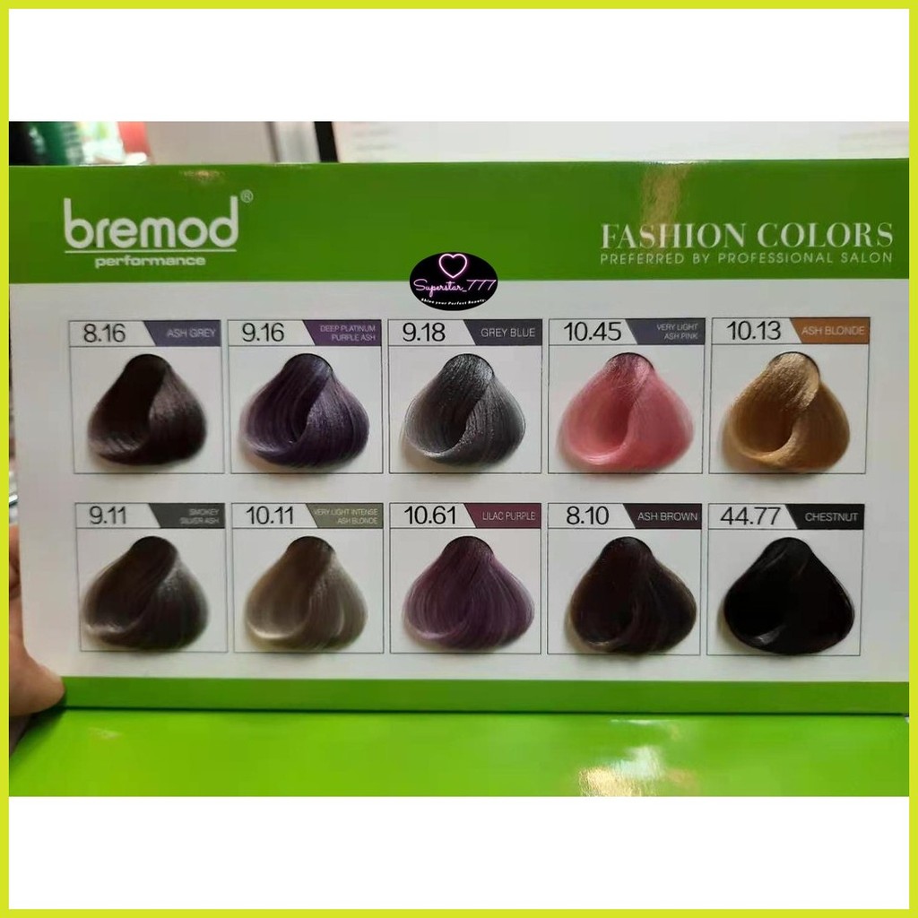 ⌚ ∛ Bremod Ashley Colisi Hair Color Chart | Shopee Philippines