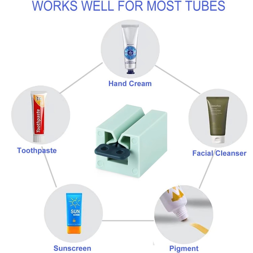 Roller Tube Toothpaste Squeezer With Frosted HandleTooth Toothpaste ...