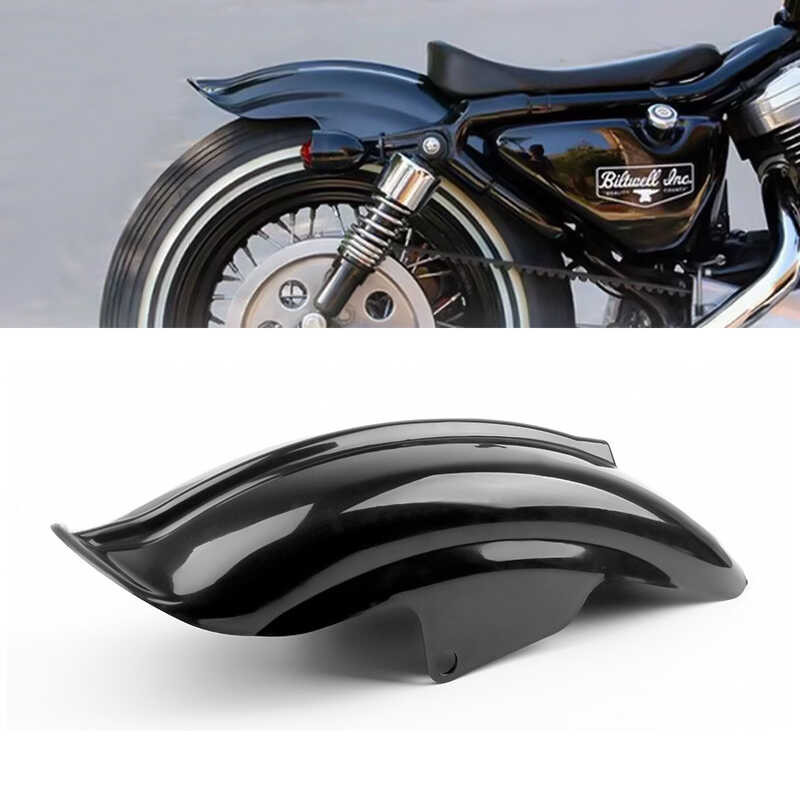 ABS 3 6E Short Rear Fender Mudguard Bobber Cafe Racer Para Sa Harley ...