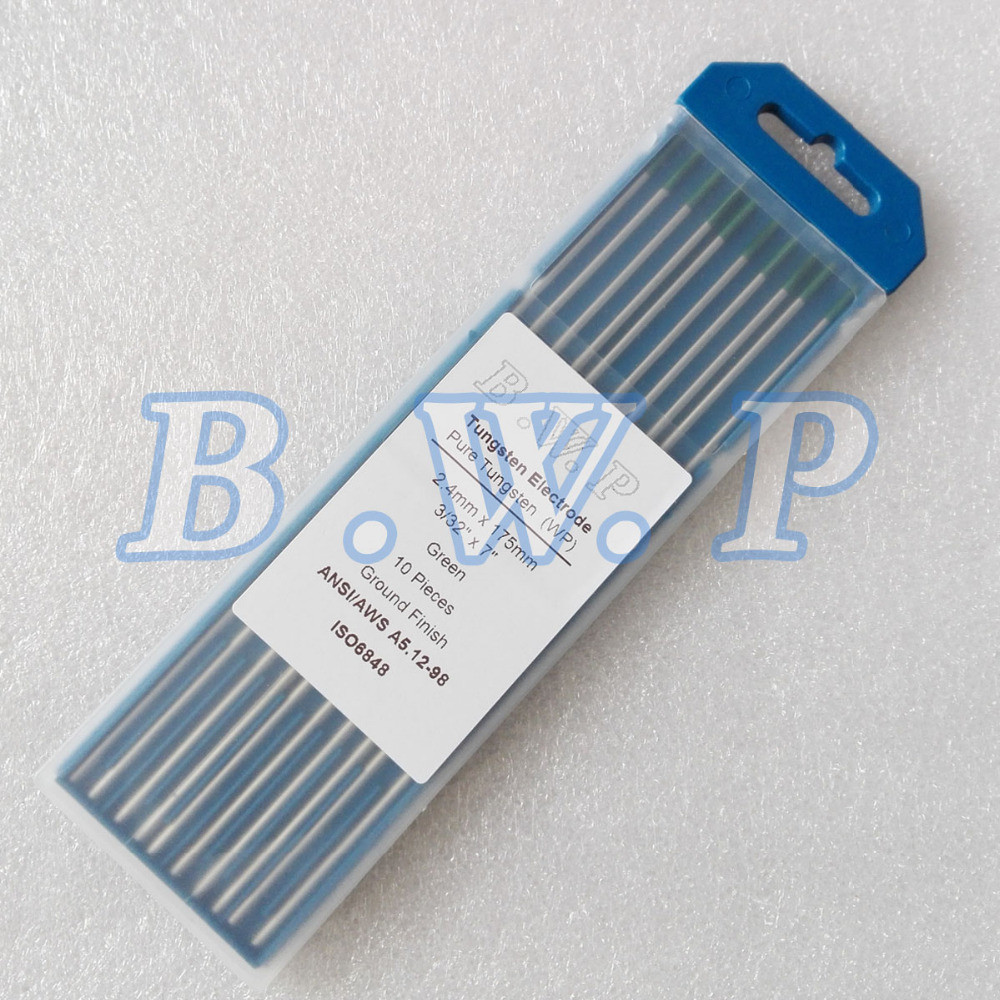 10Pk 3 30 Argon Gas Shield AC TIG Welding Electrode Welder Rod WP Pure ...