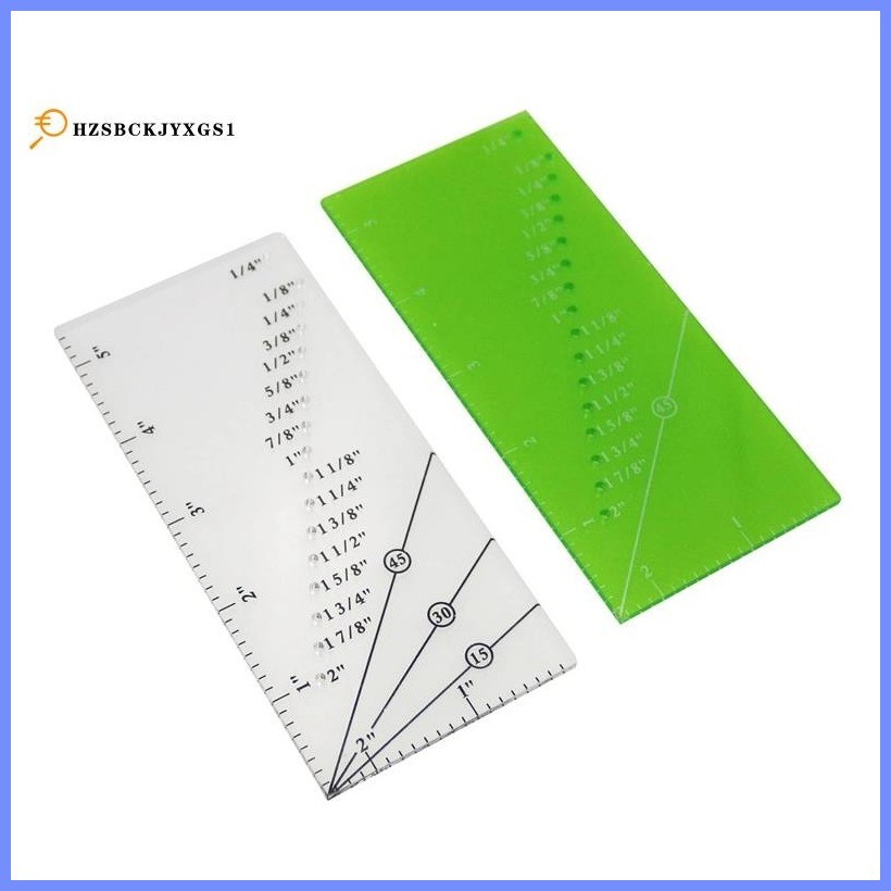 Seam Ruler Quilting Seam Guide Ruler for 1/8 Inch to 2 Inch Straight ...