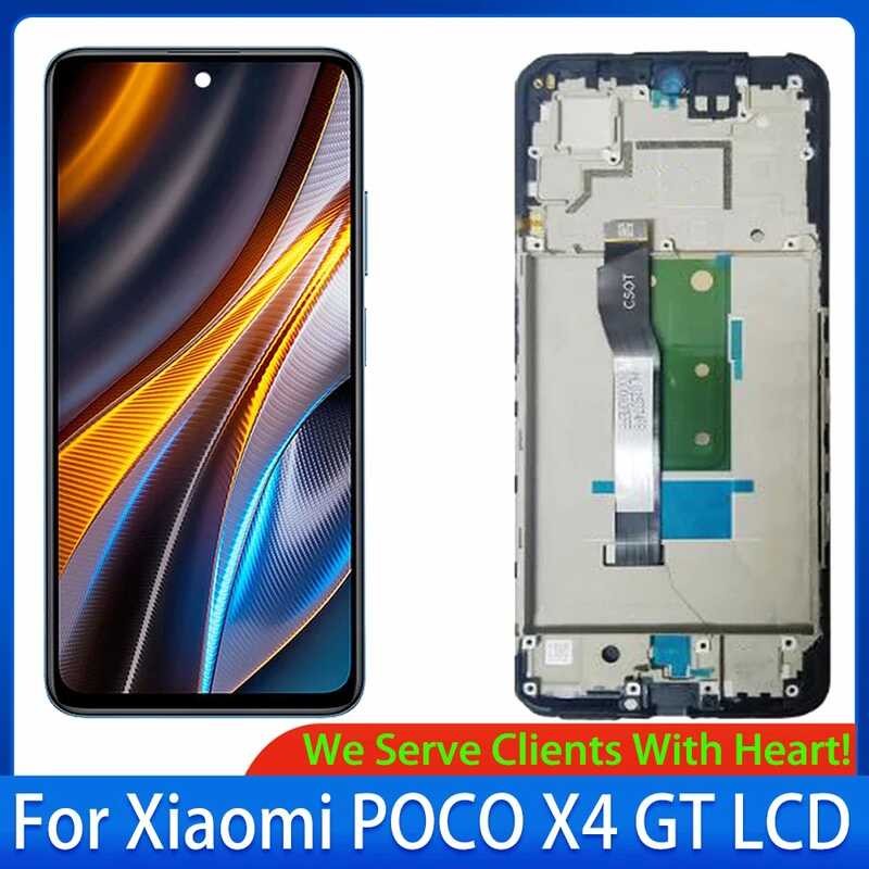 Original 6.6 " Display Touch Screen With Frame - Digitizer Assembly For ...