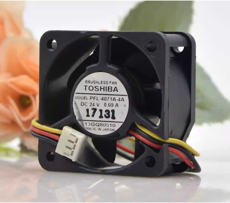 Orihinal Na Toshiba 4020 Pfl-4071A-4A 24V 0.09A 3-Wire Cooling Fan Mula ...
