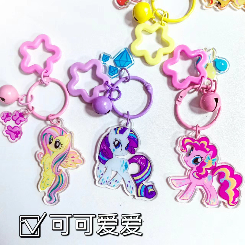 My Little Pony Periphery Acrylic Keychain Twilight Sparkle Cute Cartoon ...