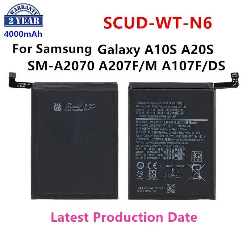 Brand 2 Cd New Scud-Wt-N6 4000Mah Battery Samsung Galaxy A10s A20s Sm ...