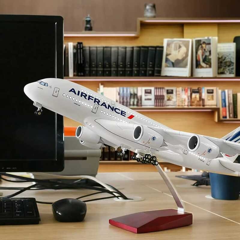 C8 1 / 160 Scale 47 Cm Airbus A 380 Air France Aire Model Wheel Diecast ...