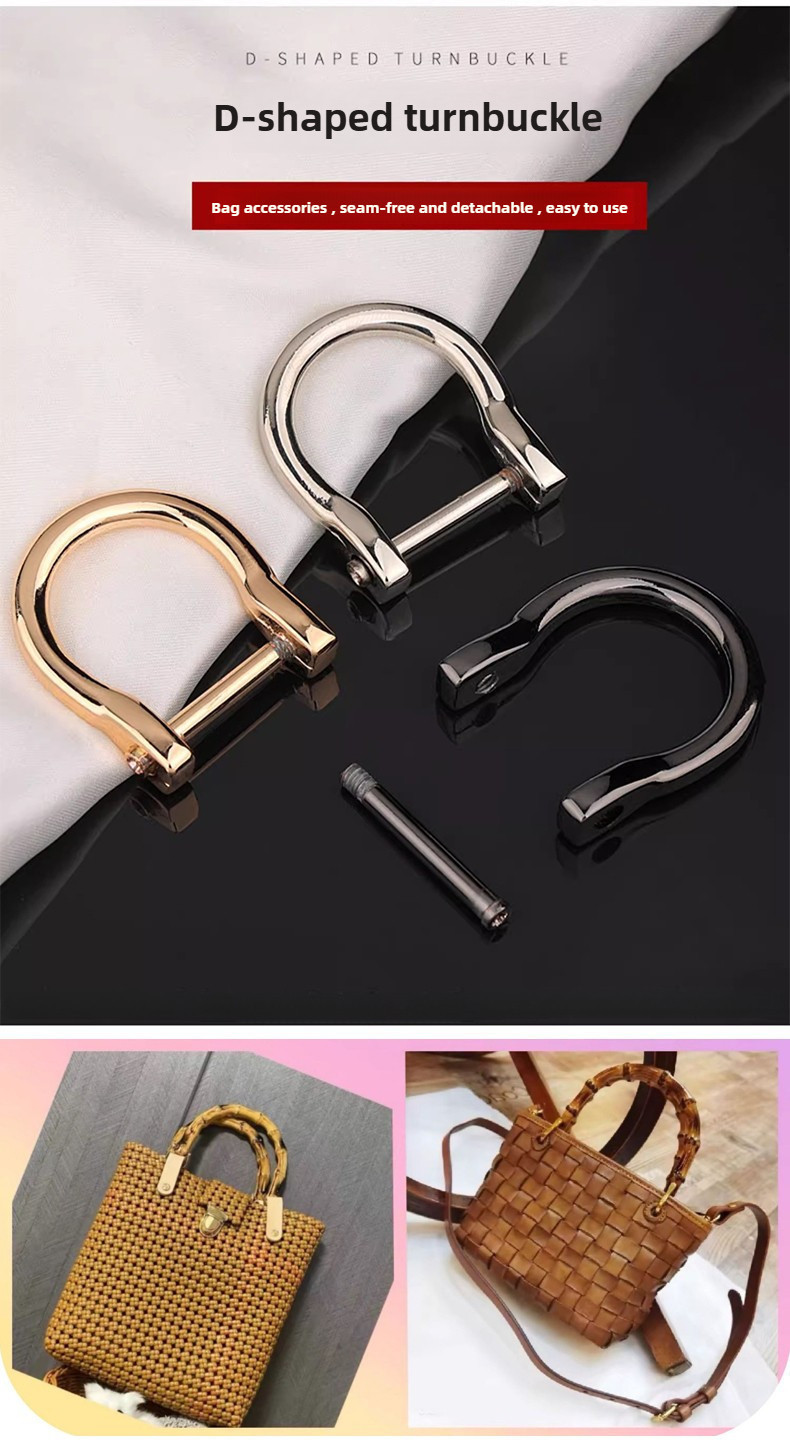 Screw-Tightening Style| Bag Handle Buckle Bag Strap Hook Buckle Screw ...